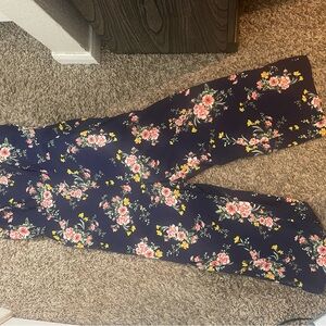 Floral Navy Jumpsuit